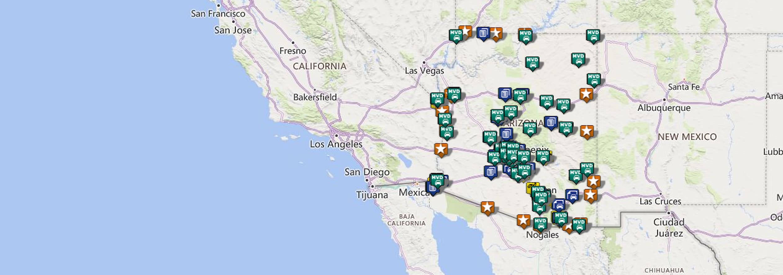 mvd locations